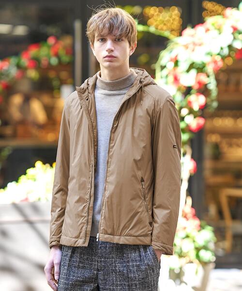 DRESSTERIOR（ドレステリア）の「LIMONTA スーパーライト パデッドパーカー（ブルゾン・メンズ・ブラック/キャメル・90/91/92/94）」の4枚目の写真