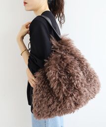 le.coeur blanc | ビッグエコファーバッグ(トートバッグ)