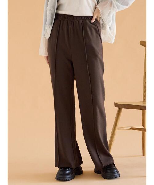 ehka sopo（エヘカソポ）の「フレアスウェットパンツ（その他パンツ・レディース・ブラウン/グレー/キナリ・F）」の13枚目の写真