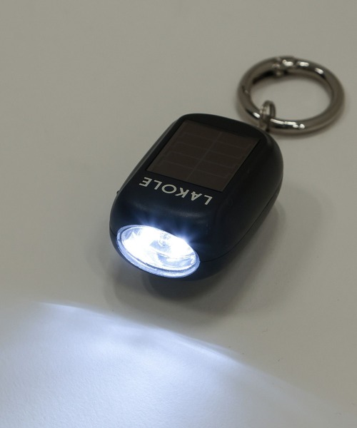 LAKOLE（ラコレ）の「ダイナモライト / 592561（キーホルダー・メンズ・イエロー/ブラック・FREE）」の3枚目の写真