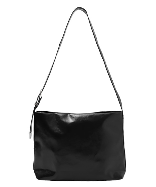 Figments（フィグメンツ）の「アイレットベルトミディアムショルダーBAG（ショルダーバッグ・レディース・ブラック・FREE）」の5枚目の写真