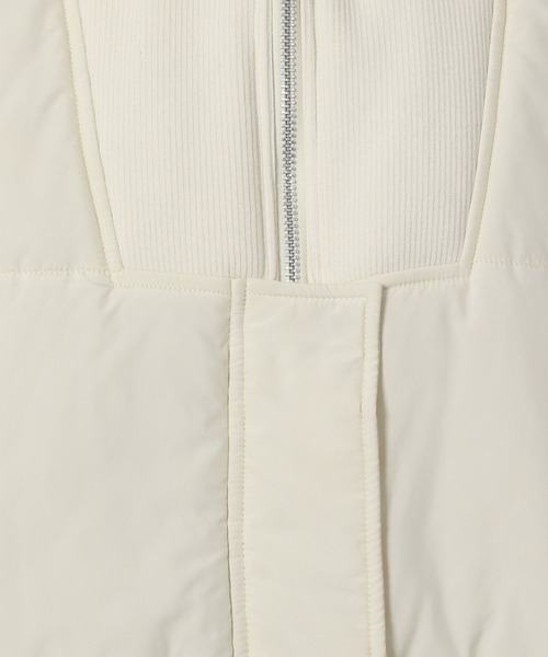 LAKOLE（ラコレ）の「ハーフZIP風中綿ブルゾン / 496627（ブルゾン・レディース・ブラック/ブラウン/アイボリー・FREE）」の19枚目の写真