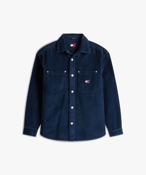tommy jeans（トミー ジーンズ）の「リラックスウォッシュドコーデュロイシャツ（シャツ/ブラウス・メンズ・ネイビー/ブラウン系その他・X-LARGE/LARGE/SMALL/MEDIUM）」の6枚目の写真
