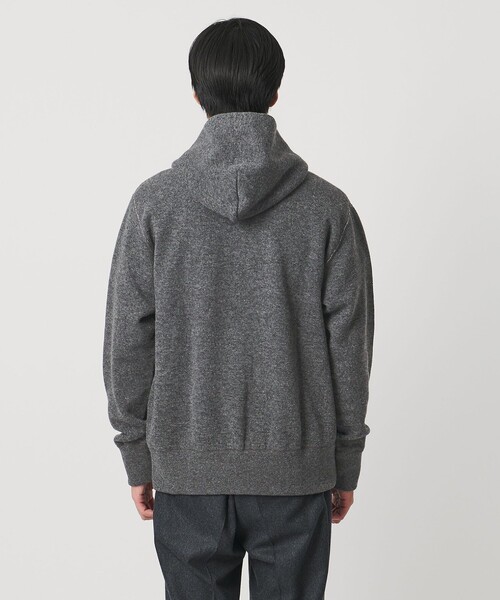 UNITED ARROWS（ユナイテッドアローズ）の「＜LOOPWHEELER x LOWERCASE for UNITED ARROWS＞ジップアップ スウェット（パーカー・メンズ・ネイビー/ダークグレー・XL/L/S/M）」の7枚目の写真