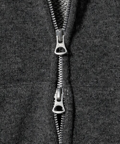 UNITED ARROWS（ユナイテッドアローズ）の「＜LOOPWHEELER x LOWERCASE for UNITED ARROWS＞ジップアップ スウェット（パーカー・メンズ・ネイビー/ダークグレー・XL/L/S/M）」の15枚目の写真