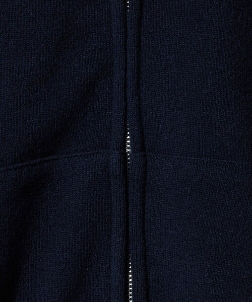 UNITED ARROWS（ユナイテッドアローズ）の「＜LOOPWHEELER x LOWERCASE for UNITED ARROWS＞ジップアップ スウェット（パーカー・メンズ・ネイビー/ダークグレー・XL/L/S/M）」の21枚目の写真