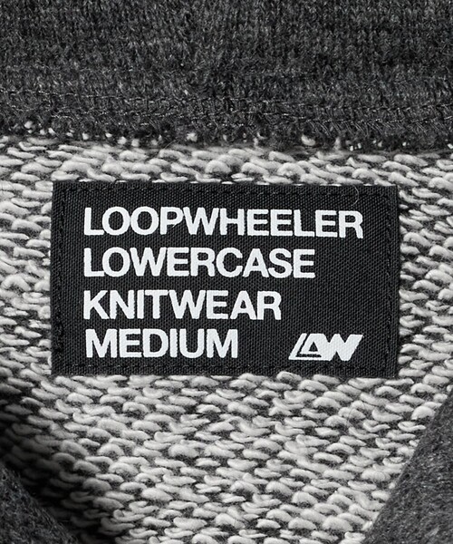 LOOPWHEELER x LOWERCASE for UNITED ARROWS＞ジップアップ スウェット