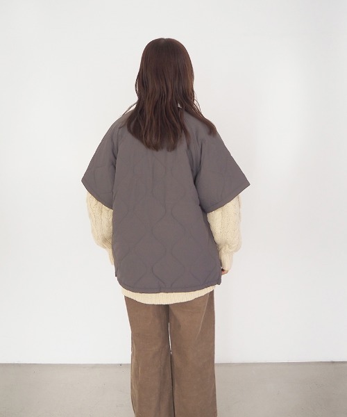 TIMELESS COMFORT（タイムレスコンフォート）の「DAN-TEN（ダンテン）コンフリーショートスリーブ（その他ルームウェア・レディース・ライトベージュ/チャコールグレー/セージグリーン・ONE SIZE）」の20枚目の写真