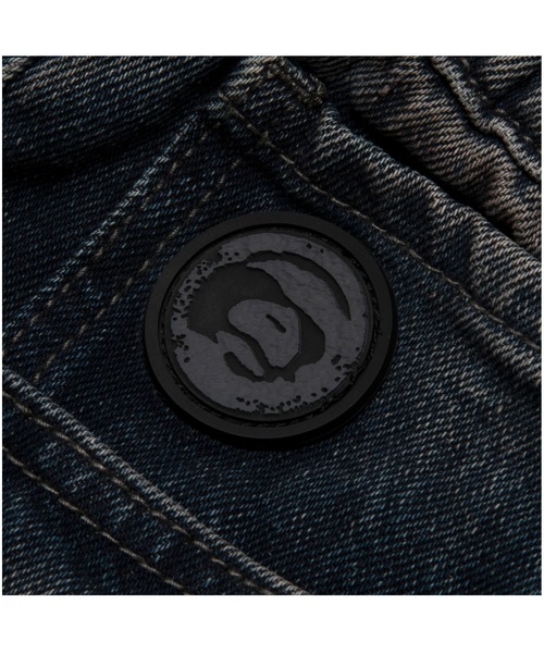 AAPE BY A BATHING APE（エーエイプバイアベイシングエイプ）の「AAPE MAIN DENIM PANTS（デニムパンツ・メンズ・ライトブルー/ネイビー・X-LARGE/MEDIUM/SMALL/LARGE）」の8枚目の写真