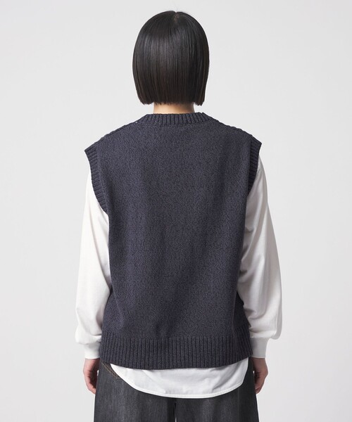 セール】アランニットベスト＋カットソー＜A DAY IN THE LIFE