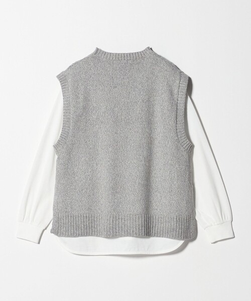 セール】アランニットベスト＋カットソー＜A DAY IN THE LIFE