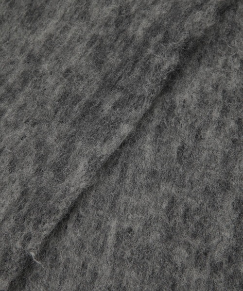 RAGEBLUE（レイジブルー）の「アソートフトフリンジマフラー（マフラー・レディース・オフホワイト/ネイビー/ライトブルー/ブラック/ワインレッド/キャメル・FREE）」の8枚目の写真