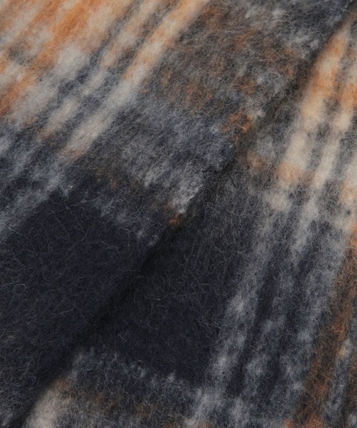 RAGEBLUE（レイジブルー）の「アソートフトフリンジマフラー（マフラー・レディース・オフホワイト/ネイビー/ライトブルー/ブラック/ワインレッド/キャメル・FREE）」の19枚目の写真