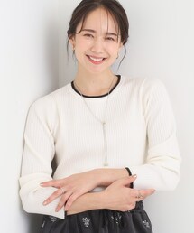 SHOO・LA・RUE | 【絶妙なゆるピタ/洗濯機可】ちくちくしにくい リブクルーネックやわらかニット【CIRCRIC】(ニット/セーター)