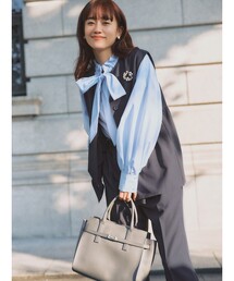 BEAMS HEART | 【セレモニー・ハレの日】ボウタイ ギャザー ブラウス(シャツ/ブラウス)