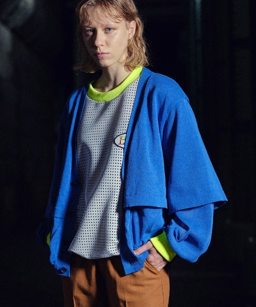 masterkey（マスターキー）の「mcg3746-EAGLE-CARDIGAN レイヤーカーディガン(MK26S-K-18)（カーディガン/ボレロ・メンズ・ブルー/ブラック/ベージュ・2/1）」の3枚目の写真