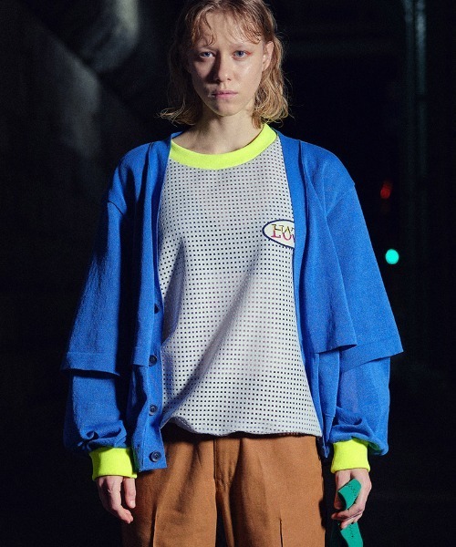 masterkey（マスターキー）の「mcg3746-EAGLE-CARDIGAN レイヤーカーディガン(MK26S-K-18)（カーディガン/ボレロ・メンズ・ブルー/ブラック/ベージュ・2/1）」の7枚目の写真