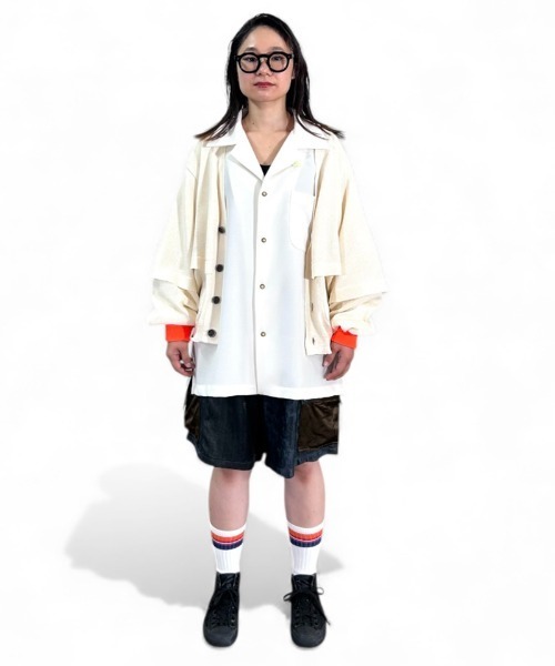 masterkey（マスターキー）の「mcg3746-EAGLE-CARDIGAN レイヤーカーディガン(MK26S-K-18)（カーディガン/ボレロ・メンズ・ブルー/ブラック/ベージュ・2/1）」の19枚目の写真