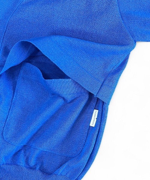 masterkey（マスターキー）の「mcg3746-EAGLE-CARDIGAN レイヤーカーディガン(MK26S-K-18)（カーディガン/ボレロ・メンズ・ブルー/ブラック/ベージュ・2/1）」の4枚目の写真