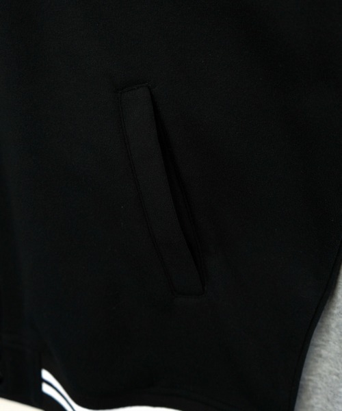 Burner（バーナー）の「【GROOVY STORE】ビッグサイズ スウェット ドットスタジャン 裏起毛（スタジャン・メンズ・スミクロ/ネイビー/ブラック・M/L/LL）」の14枚目の写真