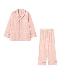 TOMORROWLAND HOME（トゥモローランドホーム）の「コットンブロードストライプ パジャマ（ウィメンズ）（ルームウェア/パジャマ）」