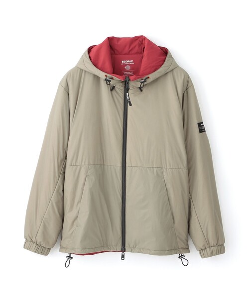 ECOALF(エコアルフ)の「ACT NETPLUS リバーシブルアウター UNISEX 【日本限定】(ブルゾン・メンズ・ブラック/オフホワイト/グリーン系その他2・L/S/M)」の3枚目の写真