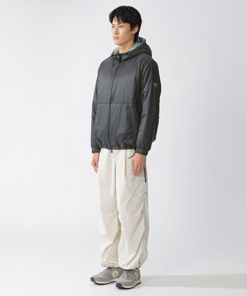 ECOALF(エコアルフ)の「ACT NETPLUS リバーシブルアウター UNISEX 【日本限定】(ブルゾン・メンズ・ブラック/オフホワイト/グリーン系その他2・L/S/M)」の18枚目の写真