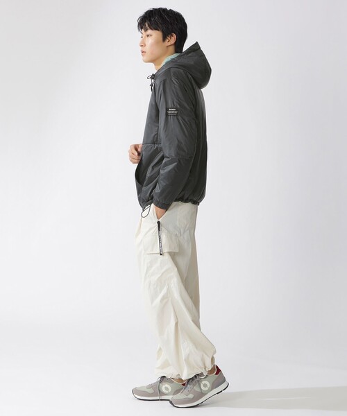 ECOALF(エコアルフ)の「ACT NETPLUS リバーシブルアウター UNISEX 【日本限定】(ブルゾン・メンズ・ブラック/オフホワイト/グリーン系その他2・L/S/M)」の21枚目の写真