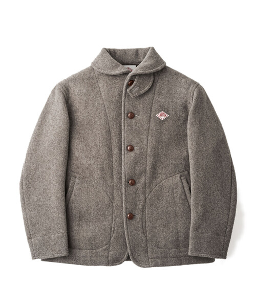 ジャケット・アウター MEN'S WOOL PILE ROUND COLLAR JACKET 44 MEN'S WOOL PILE ROUND COLLAR JACKET（カバーオール）｜DANTON