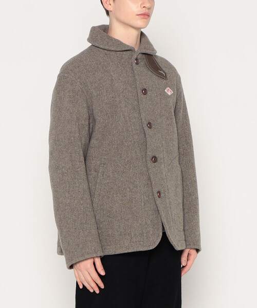 ジャケット・アウター MEN'S WOOL PILE ROUND COLLAR JACKET 44 MEN'S WOOL PILE ROUND COLLAR JACKET（カバーオール）｜DANTON