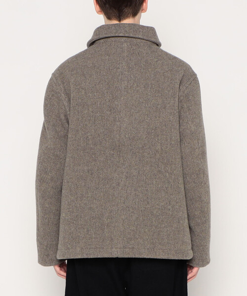 MEN'S WOOL PILE ROUND COLLAR JACKET（カバーオール）｜DANTON