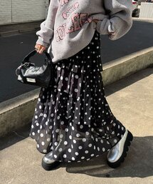 スカート（ブラック/黒色系・ドット柄）ファッション通販 - ZOZOTOWN