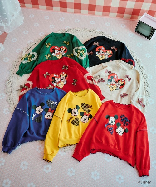 完売品】ディズニー ミニーマウス セーター Mサイズ レトロ 【公式通販】