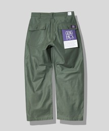 GUNG HO | GUNG HO/ ガンホー　BACK STAIN 4POCKETS WIDE FATIGUE TROUSER(その他パンツ)