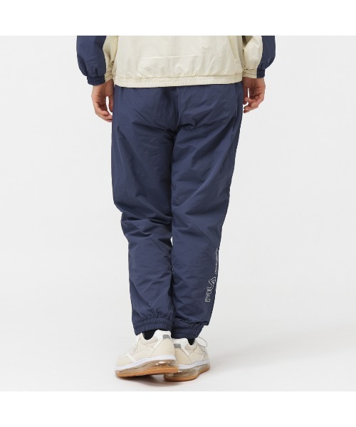 FILA（フィラ）の「【別注】フィラ FILA 裏トリコット起毛ウィンドパンツ 限定コラボ（その他パンツ・レディース・ブラック/ネイビー・S/M/L/XL）」の10枚目の写真