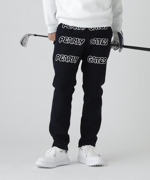 PEARLY GATES(パーリーゲイツ)の「【PEARLY GATES】Peスライバーニットパンツ(その他パンツ・メンズ・ネイビー/グレー/ホワイト・MEDIUM/LARGE/X-LARGE)」の3枚目の写真