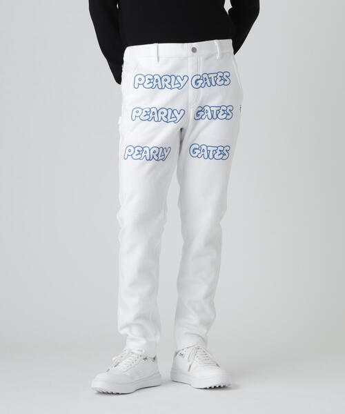 PEARLY GATES(パーリーゲイツ)の「【PEARLY GATES】Peスライバーニットパンツ(その他パンツ・メンズ・ネイビー/グレー/ホワイト・MEDIUM/LARGE/X-LARGE)」の2枚目の写真