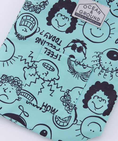 Ocean&Ground（オーシャン&グラウンド）の「ｿｳｶﾞﾗｼｭｰｽﾞBAG（トートバッグ・キッズ・ライトグリーン/ドット/マルチ/アニマル/その他4・FREE）」の14枚目の写真