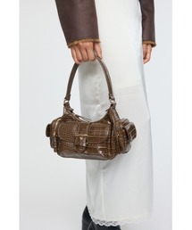 MOUSSY | BOXY FAUX LEATHER バッグ(ショルダーバッグ)