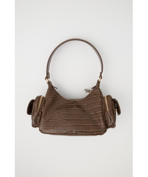 BOXY FAUX LEATHER バッグ（ショルダーバッグ）｜MOUSSY（マウジー）の