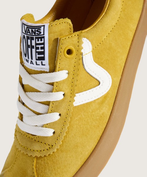 VANS（バンズ）の「スポーツロー ピッグスエード / Sport Low PIG SUEDE Heritage M VN000D1PEMX1（スニーカー・メンズ・マスタード・4.5/5/5.5/6/6.5/7/7.5/8/8.5/9/9.5/10/4/11）」の5枚目の写真