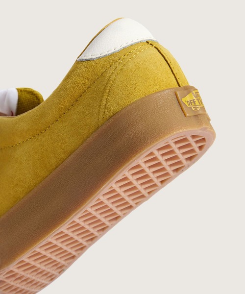 VANS（バンズ）の「スポーツロー ピッグスエード / Sport Low PIG SUEDE Heritage M VN000D1PEMX1（スニーカー・メンズ・マスタード・4.5/5/5.5/6/6.5/7/7.5/8/8.5/9/9.5/10/4/11）」の6枚目の写真