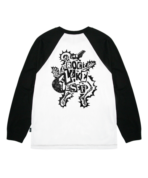 ESCAPEFROM(エスケープフロム)の「エックスレイロックプリントロングスリーブブラック(Tシャツ/カットソー・レディース・その他・MEDIUM/LARGE/SMALL)」の2枚目の写真