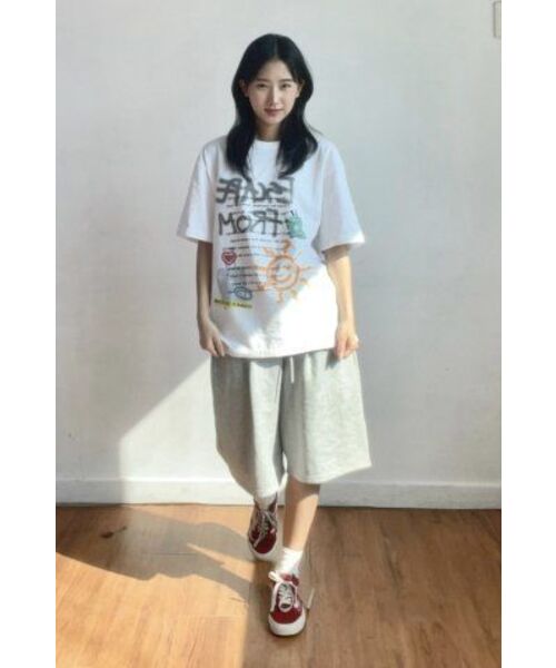 ESCAPEFROM(エスケープフロム)の「サマー バケーション プリント Tシャツ ホワイト(Tシャツ/カットソー・レディース・その他・SMALL/MEDIUM/LARGE)」の12枚目の写真