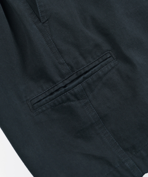 FRIZMWORKS(フリズムワークス)の「WASHED OFFICER CHINO SHORTS _ BLACK(その他パンツ・メンズ・その他・SMALL/MEDIUM/LARGE/X-LARGE)」の7枚目の写真