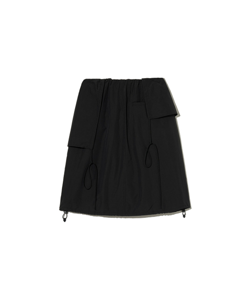 Kijun(キジュン)の「Parka Layered Skirt Black(スカート・レディース・その他・MEDIUM/SMALL/LARGE)」の5枚目の写真