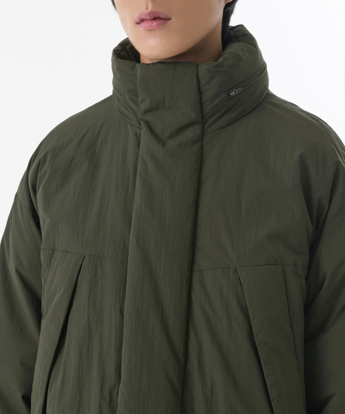 オリーブグリーン ダウンジャケット　MUSINSA standarderror モンスターダウンパーカー [カーキ]（ダウンジャケット/コート