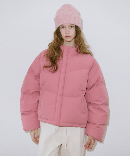 SINOON（シヌーン）の「Puffer Jacket (Rose)（ダウンジャケット 