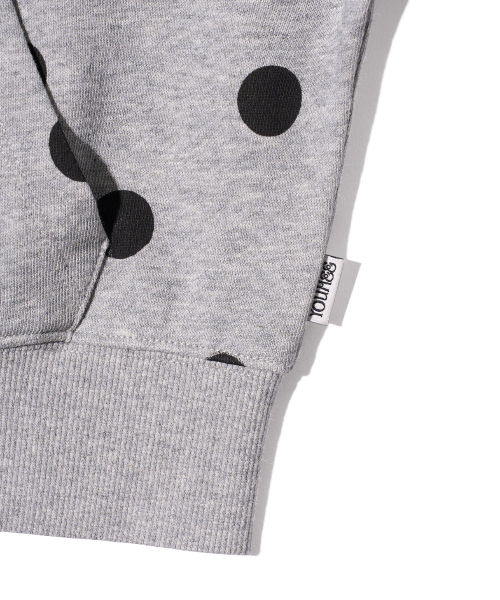 YOUHEE（ユヒ）の「PETITE PATTERN HOOD ZIP-UP MELANGE GREY（パーカー・レディース・その他・SMALL/MEDIUM）」の3枚目の写真