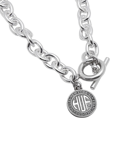 HUF（ハフ）の「REGIONAL BRACELET SILVER（ブレスレット・メンズ・シルバー・S/M/L/XL）」の3枚目の写真